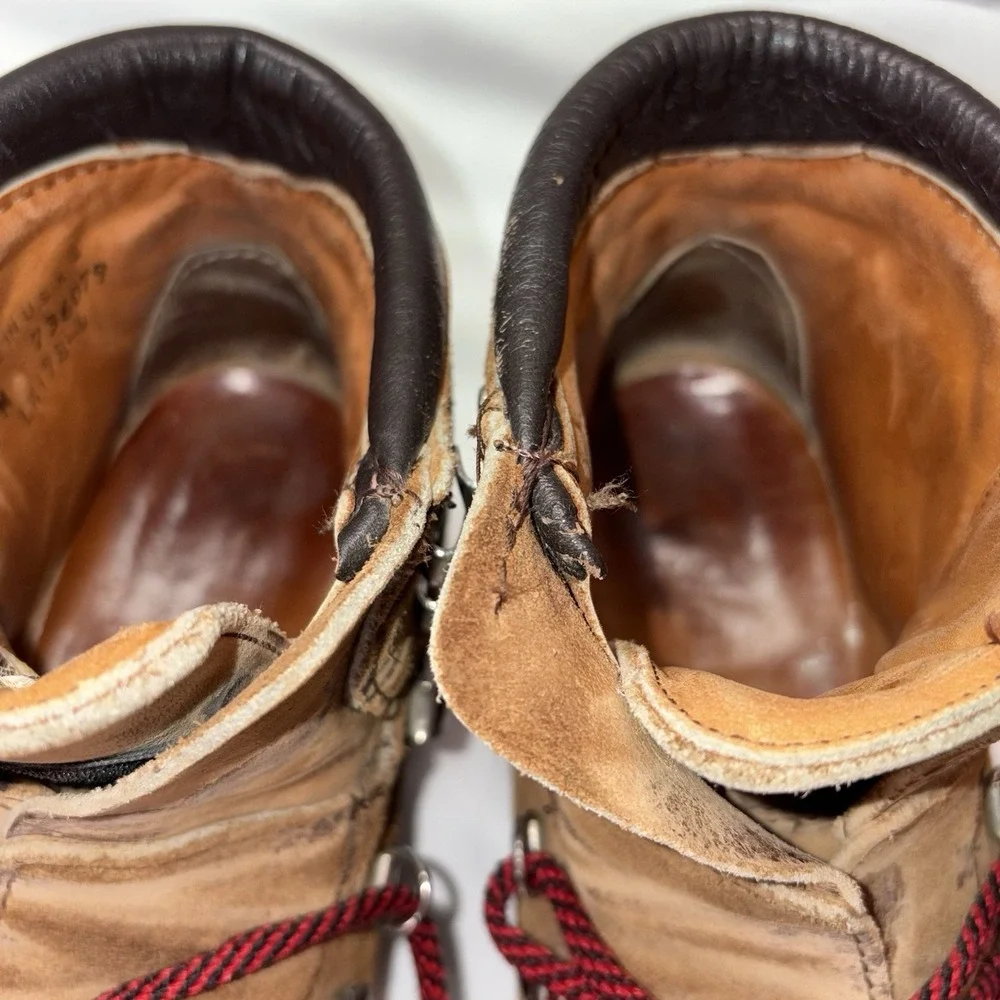 Vintage Dexter Mountaineer‎ Alpine Hiking Boots Men's 6 Women's 7 USA